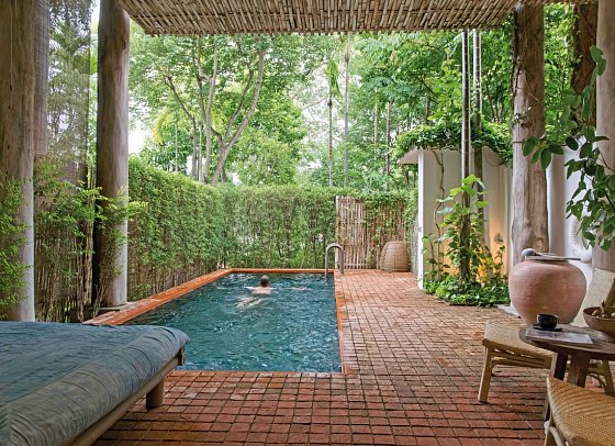 Raya Heritage - Wohnbeispiel Kraam Pool Suite (Zimmercodierung WB3)