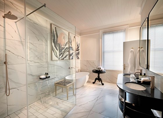 The Winchester Boutique Hotel - Beispiel Bad (Zimmercodierungen DB1, DB2, WBB, W1M & WI1)