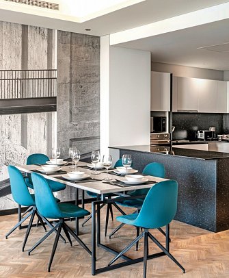 The Onyx Apartment Hotel - Wohnbeispiel (Zimmercodierungen SB1 & SD6)