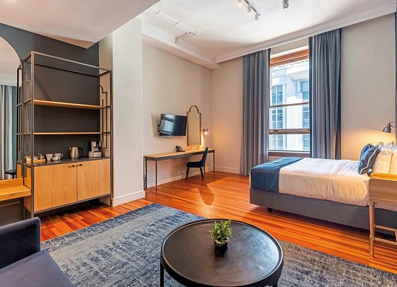 Old Bank - Wohnbeispiel Luxury Suite (Zimmercodierung WB1)