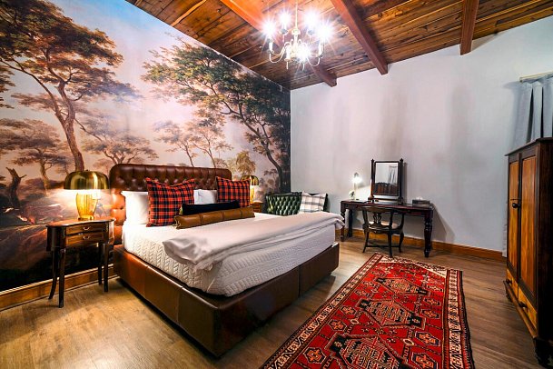 Webersburg Stellenbosch - Wohnbeispiel Manor House 2 (Zimmercodierung DB1)