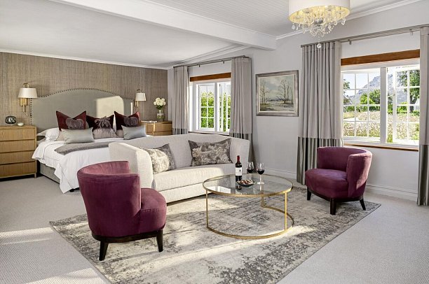 Steenberg Hotel & Spa - Wohnbeispiel Family Room (Zimmercodierung FB1)