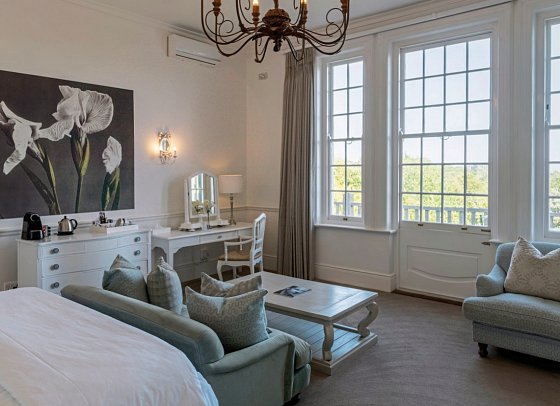 The Cellars-Hohenort - Wohnbeispiel Luxury Double with Verandah (Zimmercodierung UU2)
