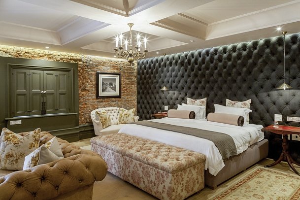 Lanzerac Hotel & Spa - Wohnbeispiel Luxury Room (Zimmercodierung UU1)