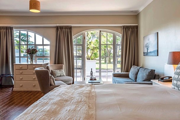 Whale Rock Luxury Lodge - Wohnbeispiel Garden Deluxe Room (Zimmercodierung D1G)