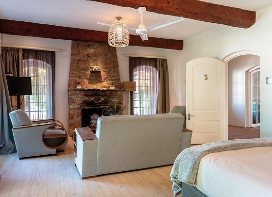 Whale Rock Luxury Lodge - Wohnbeispiel Garden Suite (Zimmercodierung WBG)