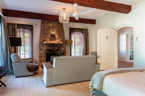 Whale Rock Luxury Lodge - Wohnbeispiel Garden Suite (Zimmercodierung WBG)