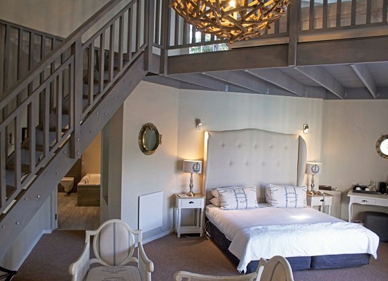 Whale Rock Luxury Lodge - Wohnbeispiel Garden Suite (Zimmercodierung WBG)