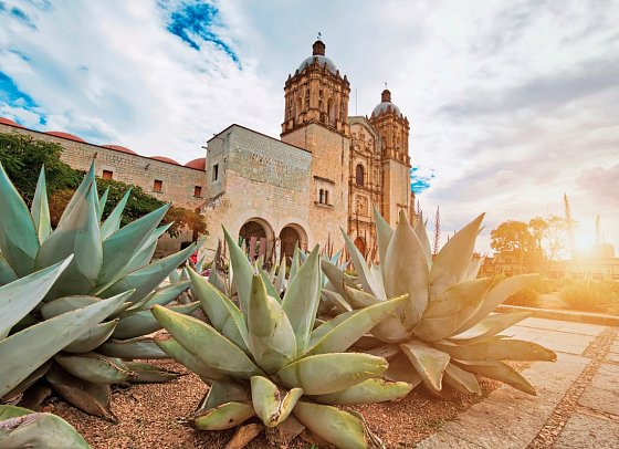 Der Herzschlag Mexikos - von Yucatan bis Oaxaca - Santo Domingo Kathedrale, Oaxaca