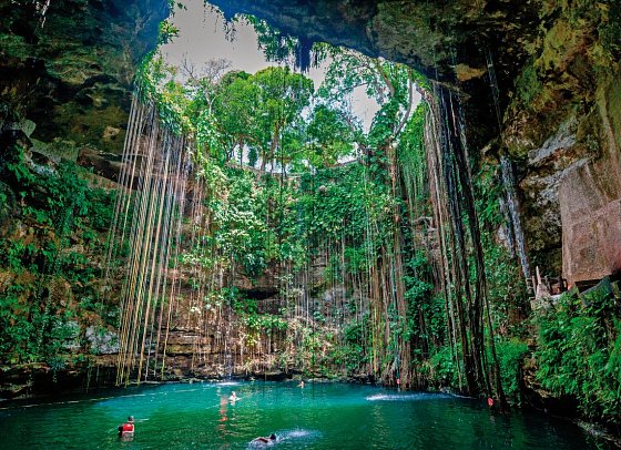 Mayawelten zwischen Vergangenheit & Gegenwart - Cenote von Chichén Itzá