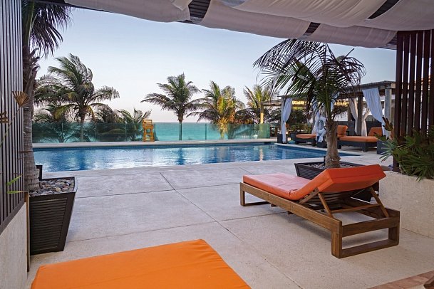 Flamingo Cancun Resort - Wohnbeispiel Deluxe Pool Walkout Ocean View (Zimmercodierung UDP)