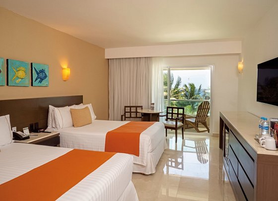 Flamingo Cancun Resort - Wohnbeispiel Standard Ocean View (Zimmercodierung UGM)