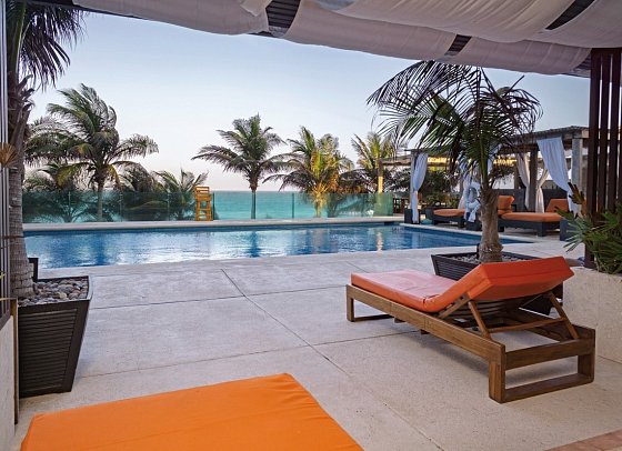 Flamingo Cancun Resort - Wohnbeispiel Deluxe Pool Walkout Ocean View (Zimmercodierung UDP)