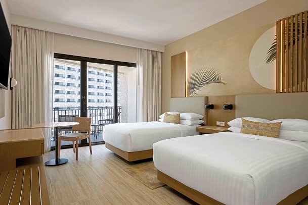 Marriott Cancun - Wohnbeispiel Resort View 2 Double (Zimmercodierung DB2)