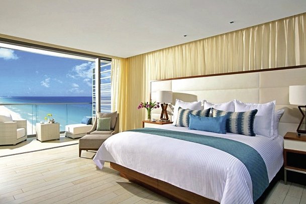 Secrets The Vine Cancun - Wohnbeispiel Junior-Suite Ocean View