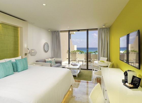 Paradisus Cancun - Wohnbeispiel Juniorsuite Oceanview (Zimmercodierung J1M)