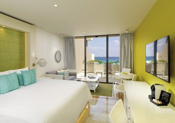 Paradisus Cancun - Wohnbeispiel Juniorsuite Oceanview (Zimmercodierung J1M)