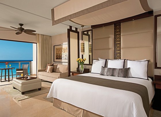 Secrets Playa Mujeres Golf & Spa Resort - Wohnbeispiel Preferred Club Mastersuite Oceanfront (Zimmercodierung WLM)