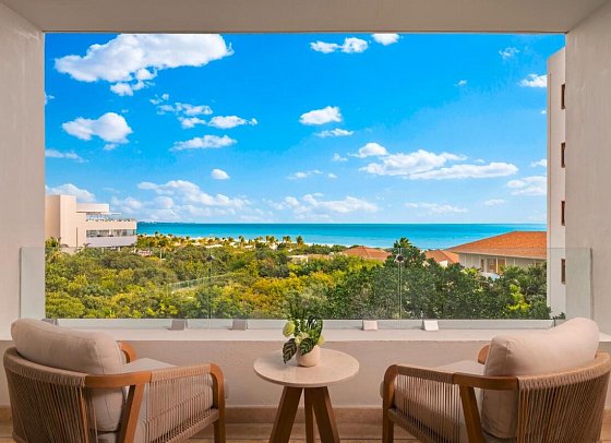 Secrets Playa Mujeres Golf & Spa Resort - Wohnbeispiel Juniorsuite Ocean View (Zimmercodierung JBM)