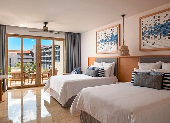 Secrets Playa Mujeres Golf & Spa Resort - Wohnbeispiel Juniorsuite Gardenview (Zimmercodierung JBG)