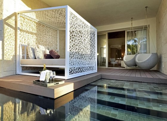 TRS Coral Hotel - Wohnbeispiel Juniorsuite Swim Up (Zimmercodierung JBQ)