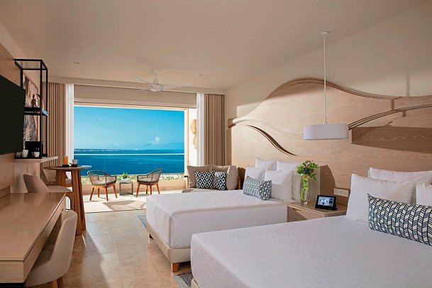 Breathless Cancun Soul Resort & Spa - Wohnbeispiel Xcelerate Juniorsuite Oceanview (Zimmercodierung J2M)
