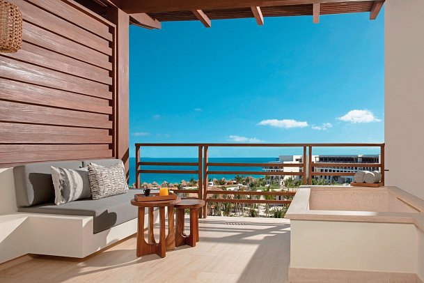 Secrets Playa Blanca Costa Mujeres - Wohnbeispiel Juior Suite Ocean View (Zimmercodierung J1M)