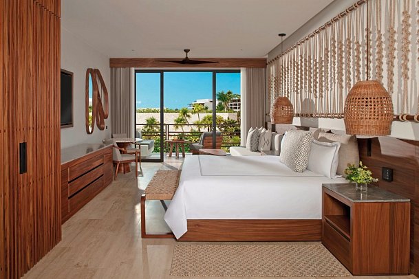 Secrets Playa Blanca Costa Mujeres - Wohnbeispiel Juniorsuite Tropical View (Zimmercodierung J1G)