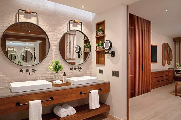 Secrets Playa Blanca Costa Mujeres - Badbeispiel (Zimmercodierungen JB1, J1G & J1M)