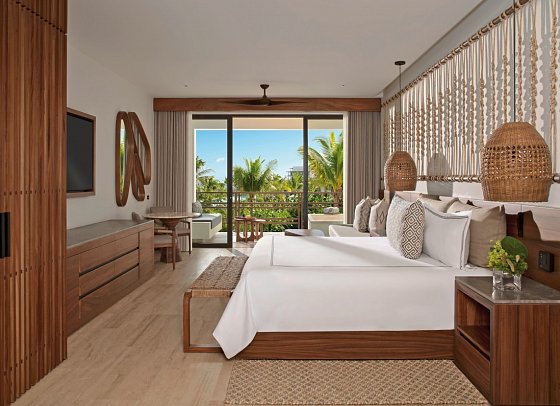 Secrets Playa Blanca Costa Mujeres - Preferred Club Junior Suite Tropical View (Zimmercodierung JLG)