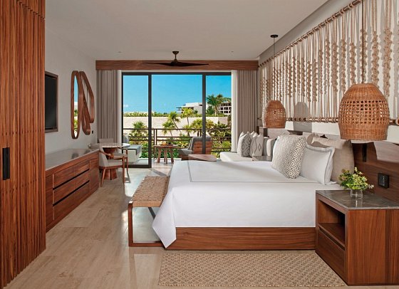 Secrets Playa Blanca Costa Mujeres - Wohnbeispiel Juniorsuite Tropical View (Zimmercodierung J1G)