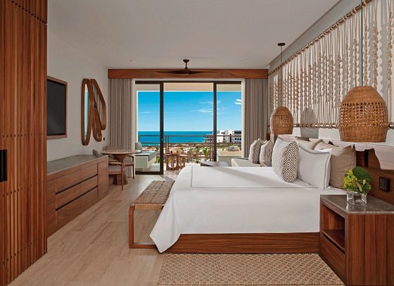 Secrets Playa Blanca Costa Mujeres - Wohnbeispiel Preferred Club Junior Suite Ocean View (Zimmercodierung JLM)