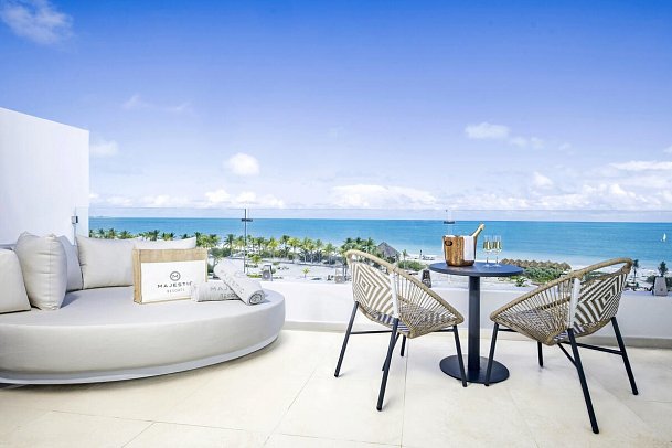 Majestic Mirage Costa Mujeres - Wohnbeispiel Mirage Club Plunge Pool Suite (Zimmercodierung WL1)