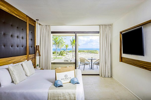 Majestic Mirage Costa Mujeres - Wohnbeispiel Mirage Club Swim Up Suite (Zimmercodierung WLQ)