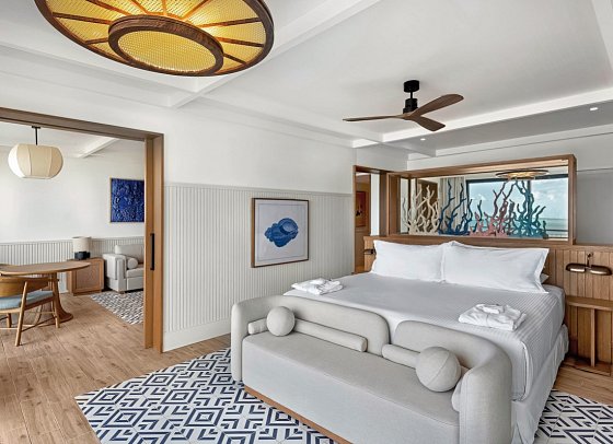Ocean Allure Costa Mujeres - Wohnbeispiel Junior Suite (Zimmercodierungen J1M, J1P & J1G)