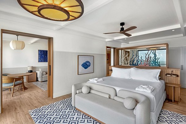 Ocean Allure Costa Mujeres - Wohnbeispiel Junior Suite (Zimmercodierungen J1M, J1P & J1G)