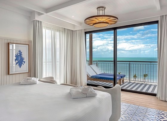 Ocean Allure Costa Mujeres - Wohnbeispiel Junior Suite (Zimmercodierungen J1M, J1P & J1G)
