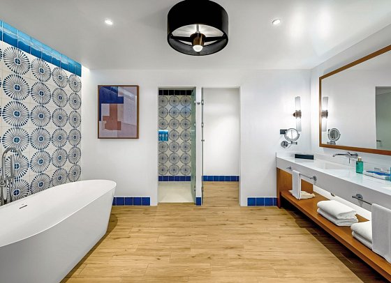 Ocean Allure Costa Mujeres - Wohnbeispiel Junior Suite (Zimmercodierungen J1M, J1P & J1G)