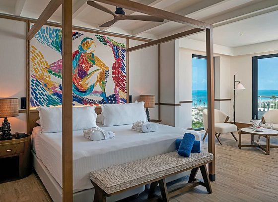 Ocean Allure Costa Mujeres - Wohnbeispiel Privilege Junior Suite (Zimmercodierung JR1)