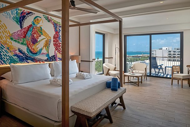 Ocean Allure Costa Mujeres - Wohnbeispiel Privilege Junior Suite (Zimmercodierung JR1)