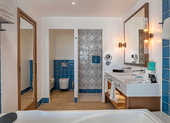 Ocean Allure Costa Mujeres - Wohnbeispiel Privilege Junior Suite (Zimmercodierung JR1)