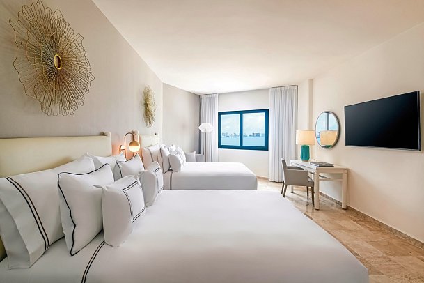 Melia Casa Maya Cancun All inclusive - Wohnbeispiel Melia Room Oceanview (Zimmercodierungen W5M & WI1)