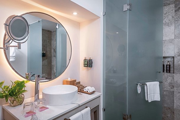 Melia Casa Maya Cancun All inclusive - Wohnbeispiel The Level Suite Oceanview (Zimmercodierung WUM)