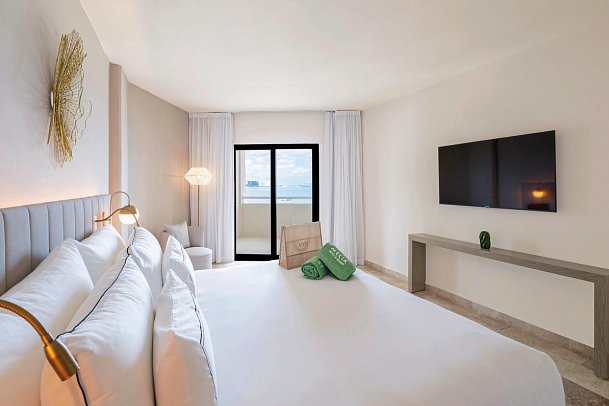 Melia Casa Maya Cancun All inclusive - Wohnbeispiel The Level Room Oceanview (Zimmercodierung UDM)
