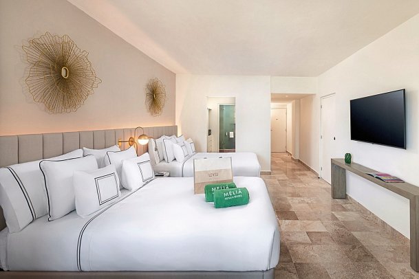 Melia Casa Maya Cancun All inclusive - Wohnbeispiel The Level Room Oceanview (Zimmercodierung UDM)