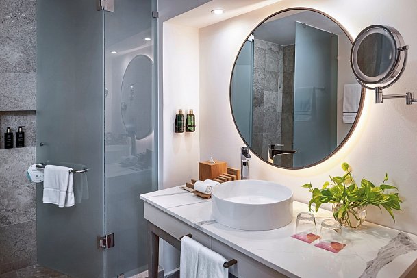 Melia Casa Maya Cancun All inclusive - Wohnbeispiel The Level Room Oceanview (Zimmercodierung UDM)