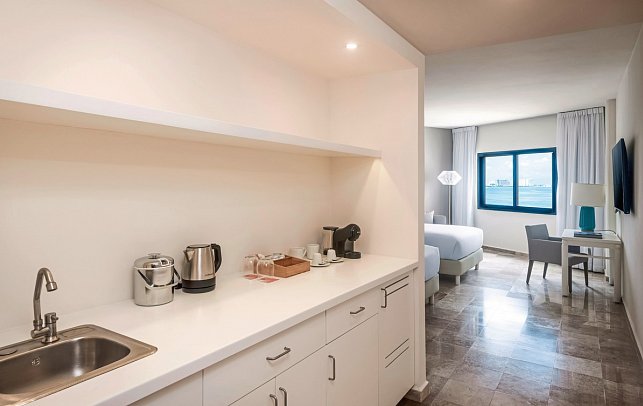 Melia Casa Maya Cancun All inclusive - Wohnbeispiel Melia Room Oceanview (Zimmercodierungen W5M & WI1)