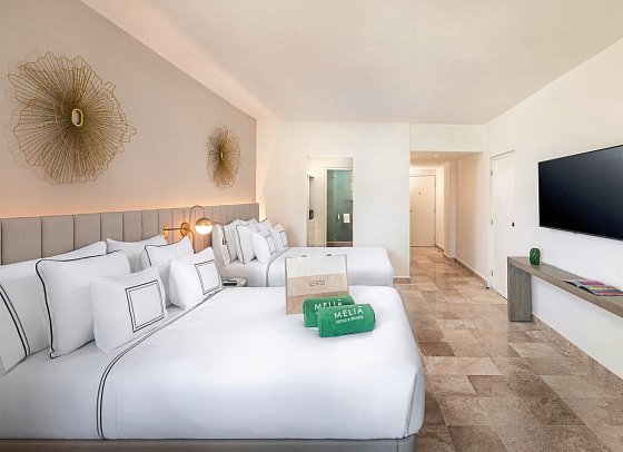 Melia Casa Maya Cancun All inclusive - Wohnbeispiel The Level Room Oceanview (Zimmercodierung UDM)