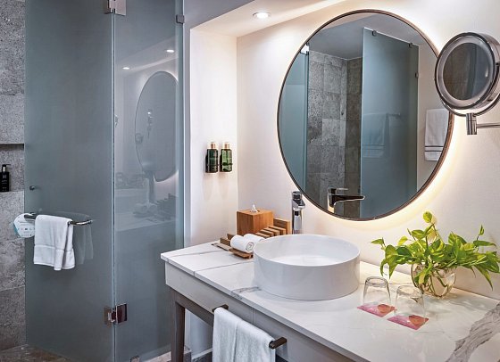 Melia Casa Maya Cancun All inclusive - Wohnbeispiel The Level Room Oceanview (Zimmercodierung UDM)