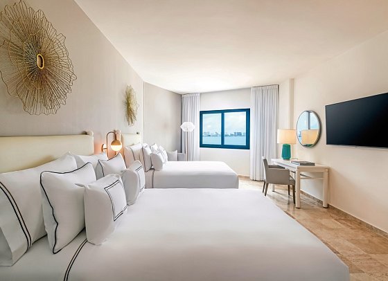 Melia Casa Maya Cancun All inclusive - Wohnbeispiel Melia Room Oceanview (Zimmercodierungen W5M & WI1)